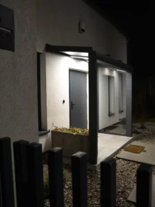 SKYGLASS- Dębe, Wielkopolska- Zadaszenie Wejścia